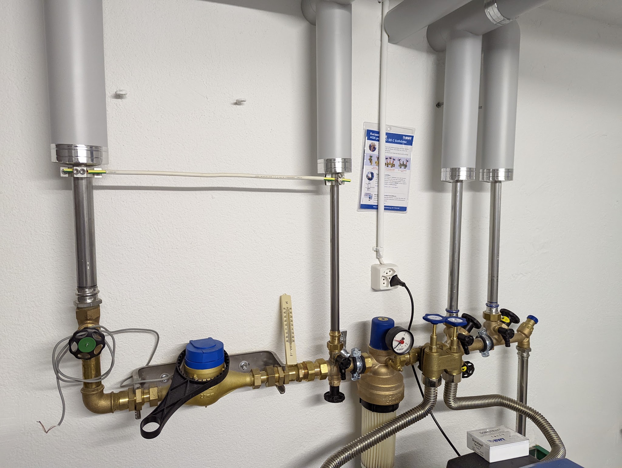 Fachgerecht ausgeführte Sanitärinstallation von MD Haustechnik